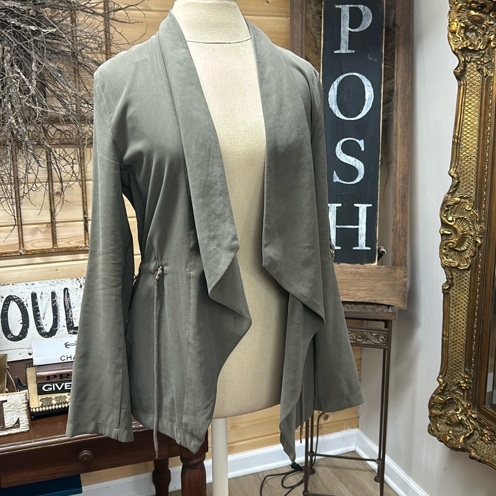 Zara draped Jacket blazer